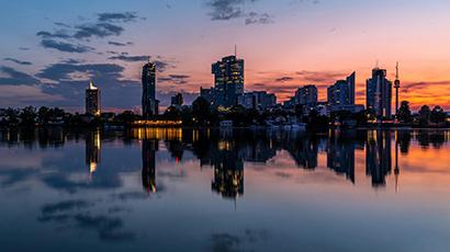 Vienna skyline