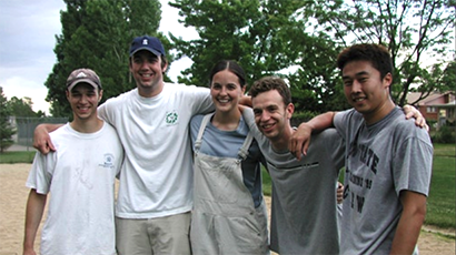 Group of 5 young people