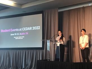 CEDAR 2022 student events